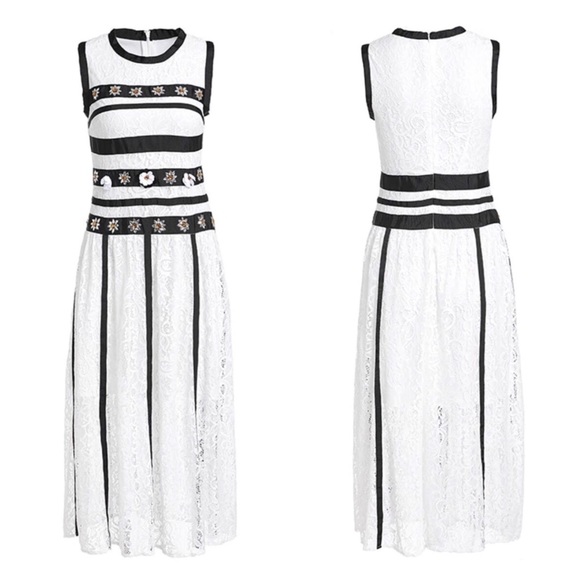 Dresses & Skirts - The HILDEE Embellished Lace Dress